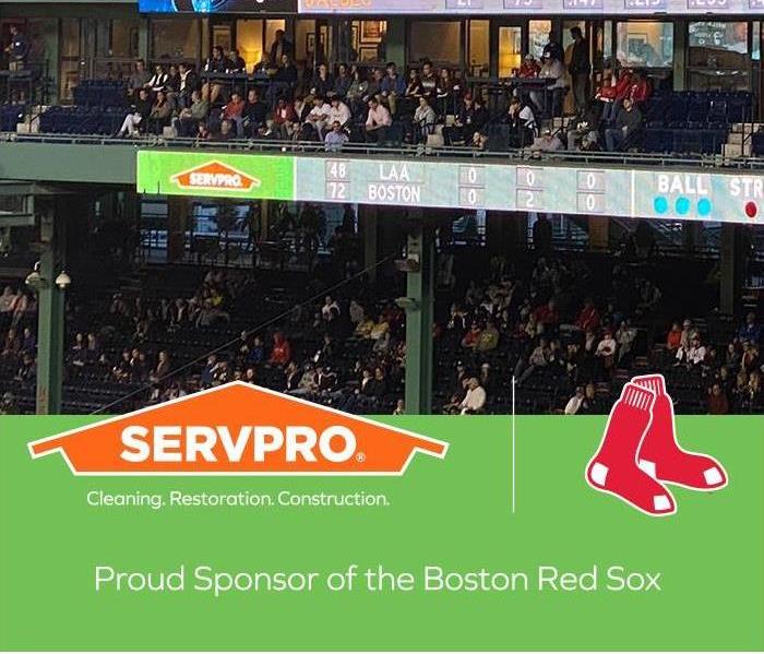 SERVPRO proud sponsors of the Boston Red Sox